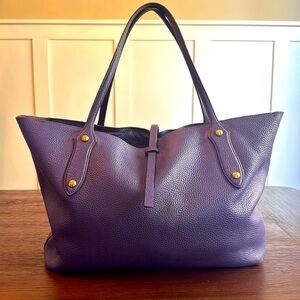 Annabel Ingall LARGE Isabella tote, Color: INDIGO
